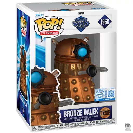 Figura Funko Pop! Dalek de bronce (Doctor Who)