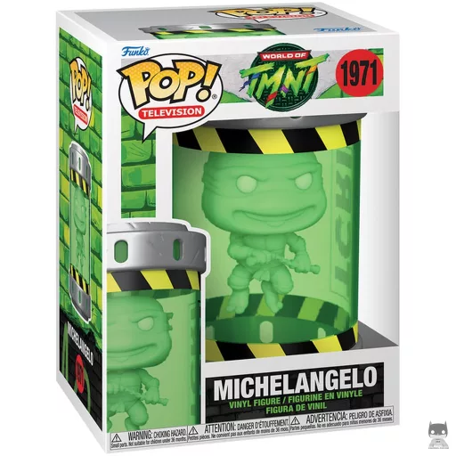 Figura Funko Pop! Miguel Ángel (Ooze Canister) (Tortugas Ninja)