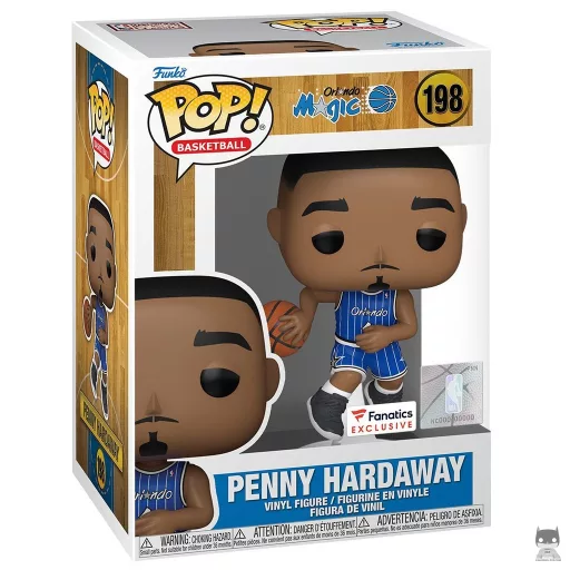 Figura Funko Pop! Penny Hardaway (Camiseta azul de rayas) (Exclusiva)