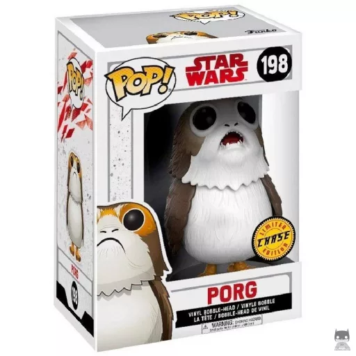 Figura Funko Pop! Porg con la boca abierta (Chase) (Porg)
