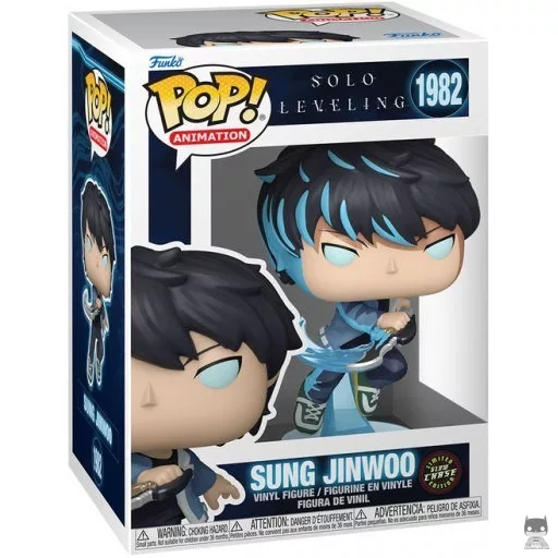 Figura Funko Pop! Sung Jinwoo (Chase & Brilla en la oscuridad) (Solo Leveling)