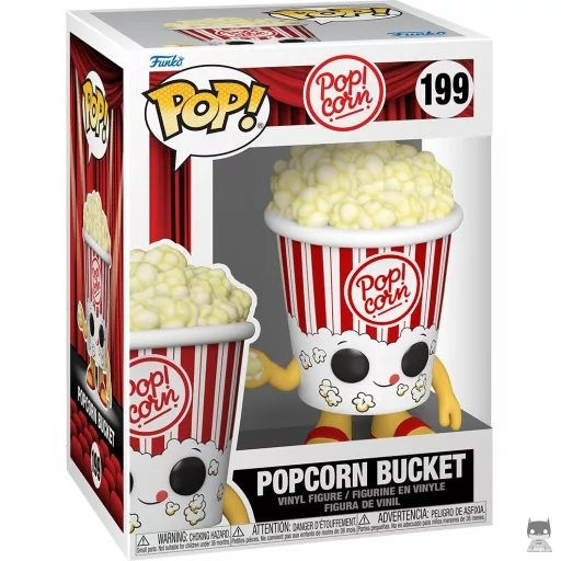 Figura Funko Pop! Cubo de palomitas (Ad Icons)