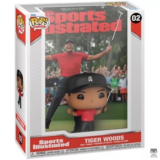 Figura Funko Pop! Portada de Sports Illustrated: Tiger Woods (Golf)