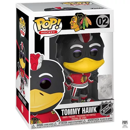 Figura Funko Pop! Tommy Hawk (Blackhawks) (Mascotas NHL)