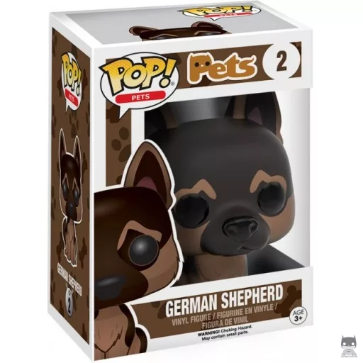 Figura Funko Pop! Pastor alemán (Mascotas)