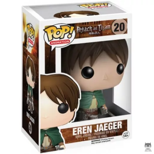Figura Funko Pop! Eren Jaeger (Ataque a los titanes (SNK))
