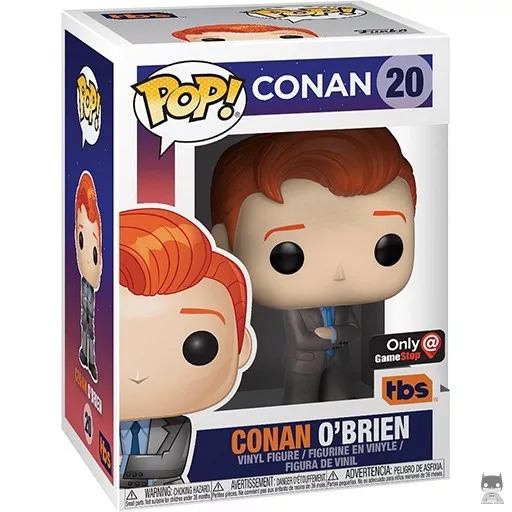 Figura Funko Pop! Conan O'Brien con traje (GameStop)