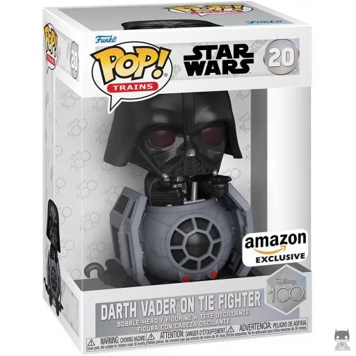 Figura Funko Pop! Darth Vader en caza TIE (Disney 100)