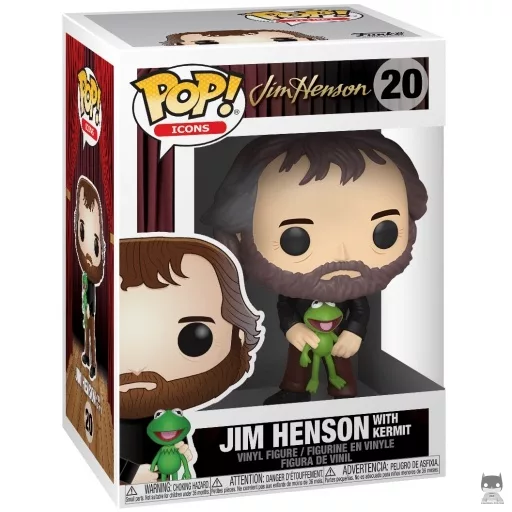 Figura Funko Pop! Jim Henson con Gustavo (Los Muppets)