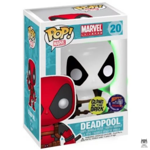 Figura Funko Pop! Deadpool (Blanco y negro) (Marvel Comics)