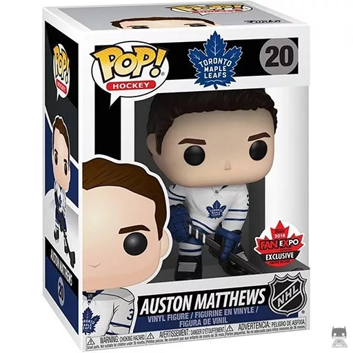 Figura Funko Pop! Auston Matthews (Camiseta visitante) (Fan Expo Canada 2018)