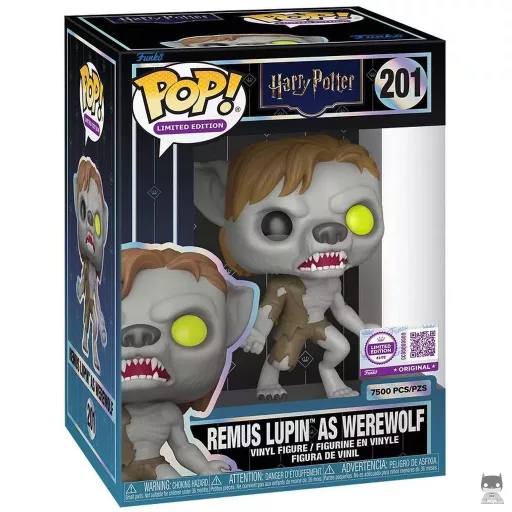 Figura Funko Pop! Remus Lupin como hombre lobo (Edición limitada) (Exclusiva)