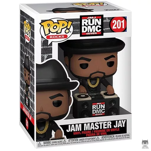 Figura Funko Pop! Jam Master Jay (Run DMC)