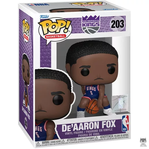 Figura Funko Pop! De'Aaron Fox (Uniforme City Edition 2024) (De'Aaron Fox)