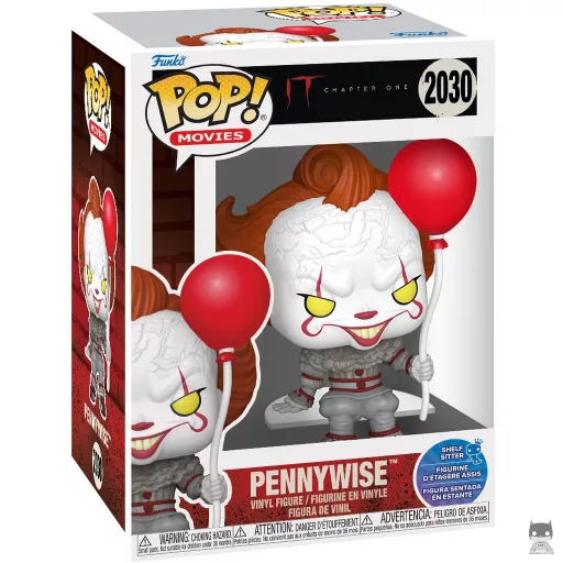 Figura Funko Pop! Pennywise con globo (Shelf Sitter) (It)