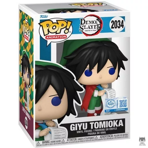 Figura Funko Pop! Giyu Tomioka (Navidad) (Giyu Tomioka)