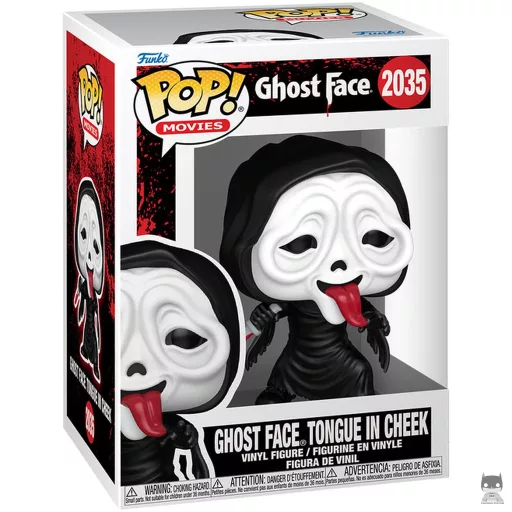 Figura Funko Pop! Ghost Face con la lengua fuera (Ghostface)