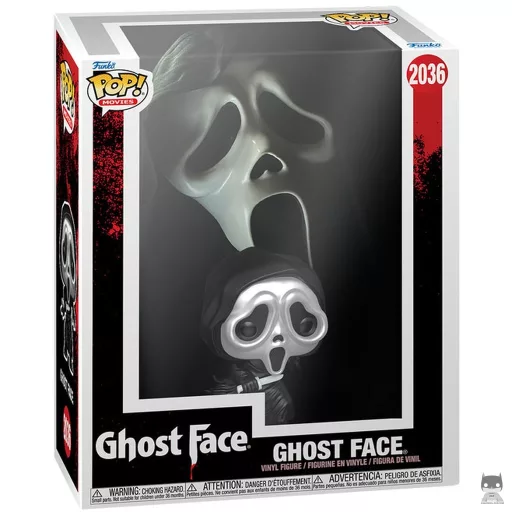 Figura Funko Pop! Ghost Face (Metalizado) (Portada VHS) (Scream)