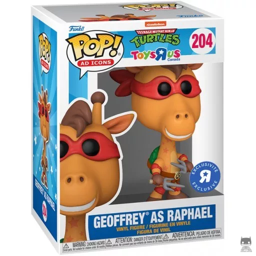 Figura Funko Pop! Geoffrey como Rafael (Geoffrey la Jirafa)