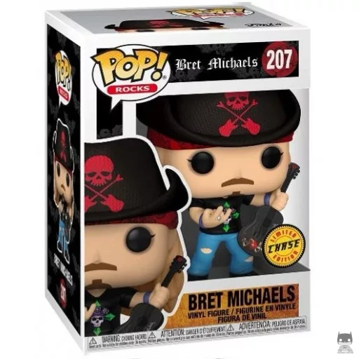 Figura Funko Pop! Bret Michaels (Chase) (Bret Michaels)