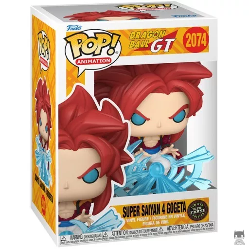 Figura Funko Pop! Gogeta Super Saiyan 4 (Chase & Brilla en la oscuridad) (Dragon Ball GT)