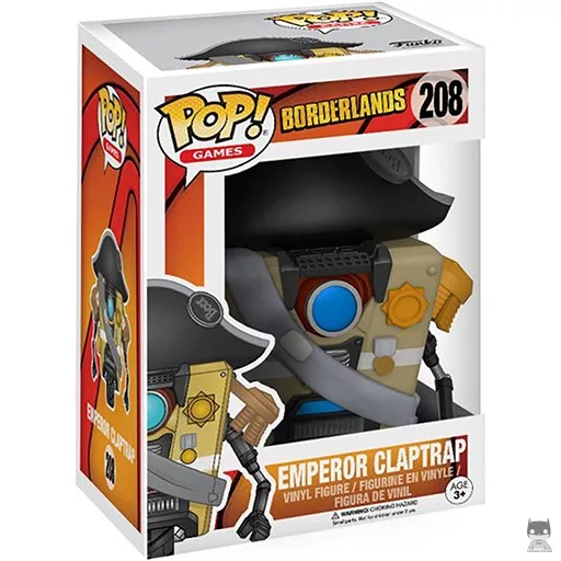Figura Funko Pop! Claptrap (Emperador) (Borderlands)