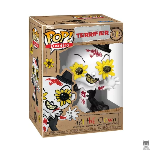 Figura Funko Pop! Art el Payaso (Garabatos) (Terrifier)
