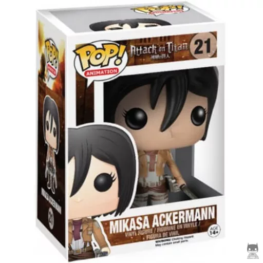 Figura Funko Pop! Mikasa Ackerman (Ataque a los titanes (SNK))