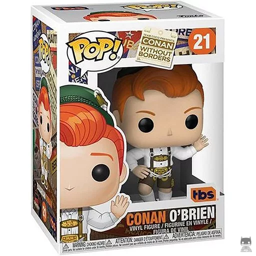 Figura Funko Pop! Conan O'Brien con lederhosen (Conan O'Brien)