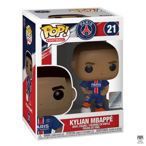 Figura Funko Pop! Kylian Mbappé (Paris Saint-Germain) (Ligue 1 (liga francesa de fútbol))