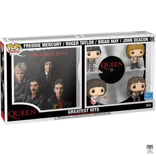 Figura Funko Pop! Queen : Greatest Hits (Freddie Mercury, Roger Taylor, Brian May & John Deacon) (Queen)