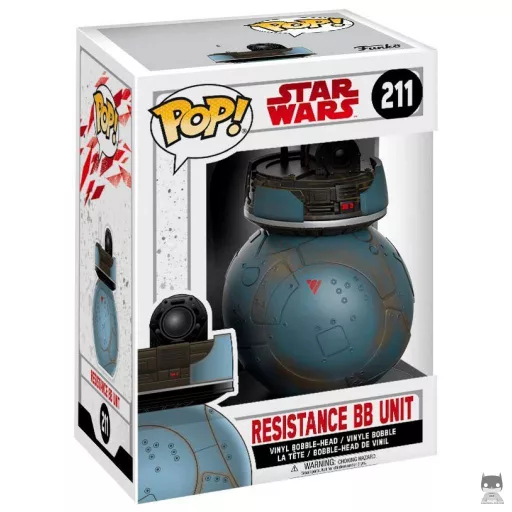 Figura Funko Pop! Resistance BB Unit (Star Wars: Episodio VIII, Los últimos Jedi)