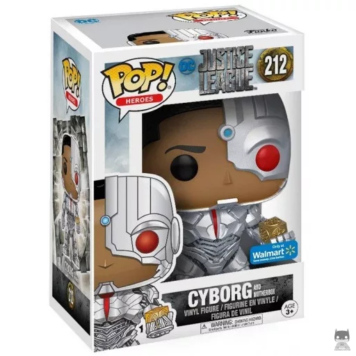 Figura Funko Pop! Cyborg con la Caja Madre (Cyborg)