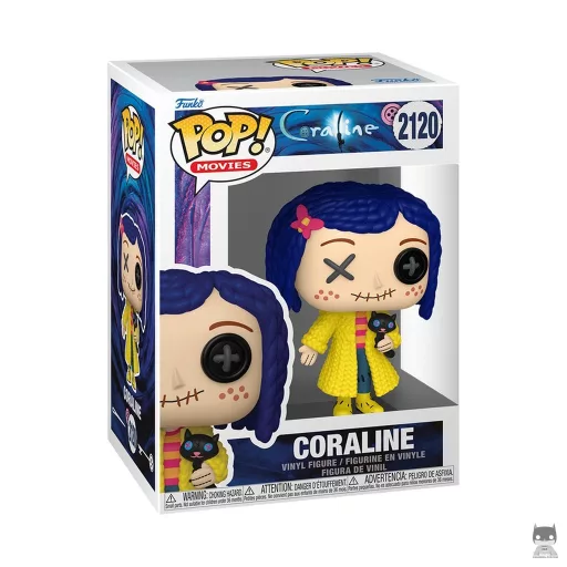 Figura Funko Pop! Coraline (Patchwork) (Los mundos de Coraline)