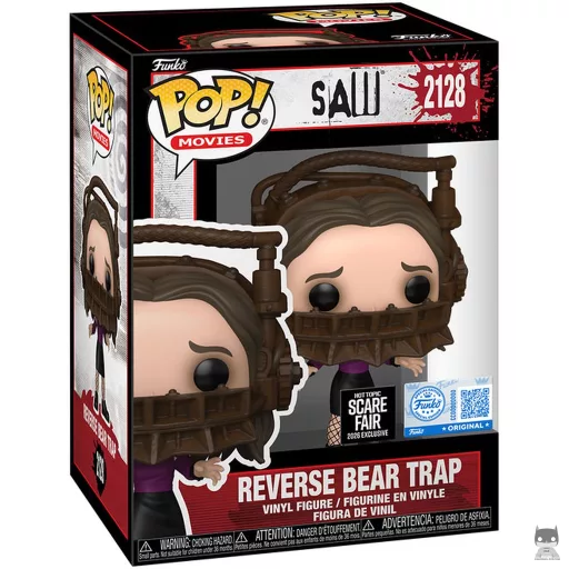 Figura Funko Pop! Trampa para osos invertida (Saw)