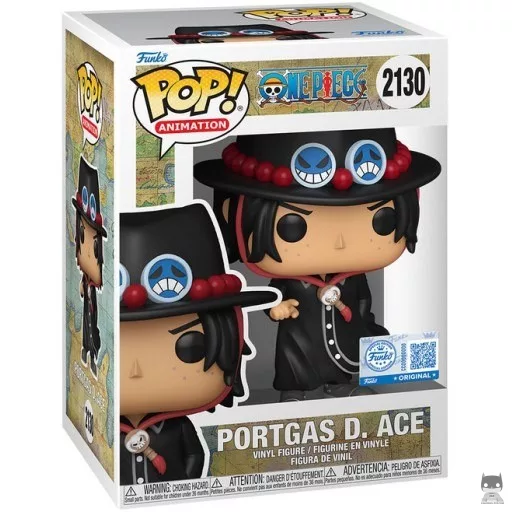 Figura Funko Pop! Portgas D. Ace (Egghead) (Chalice Collectibles)