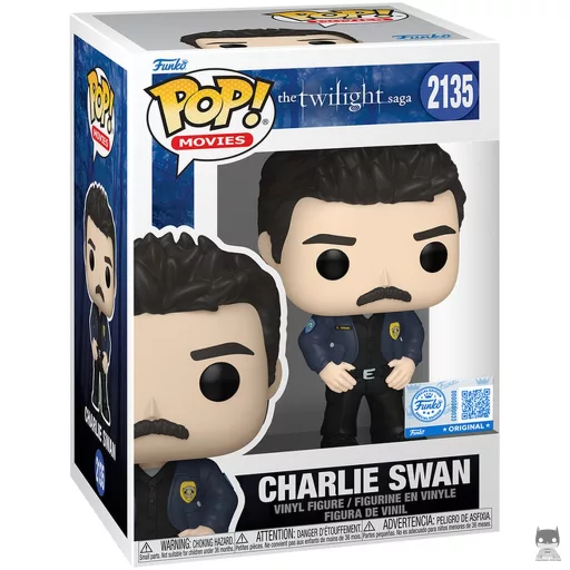 Figura Funko Pop! Charlie Swan (Crepúsculo)