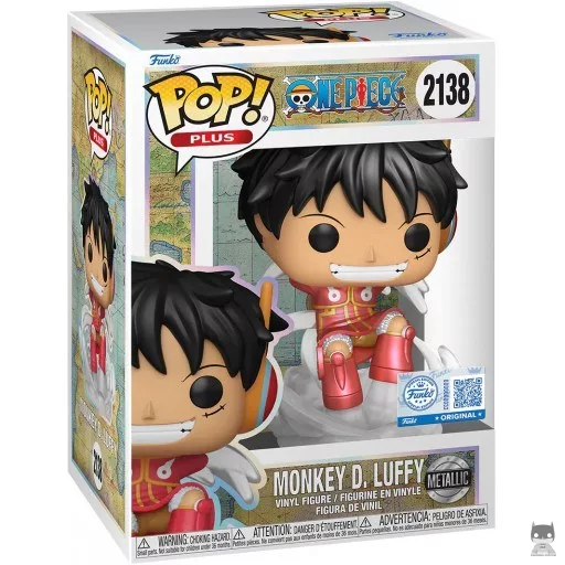 Figura Funko Pop! Monkey D. Luffy (Egghead) (Metalizado) (Monkey D. Luffy)