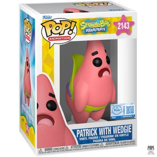 Figura Funko Pop! Patricio con los calzoncillos subidos (Patricio Estrella)