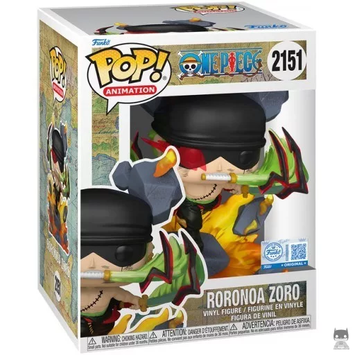 Figura Funko Pop! Roronoa Zoro Rey del Infierno (Supersized) (Roronoa Zoro)