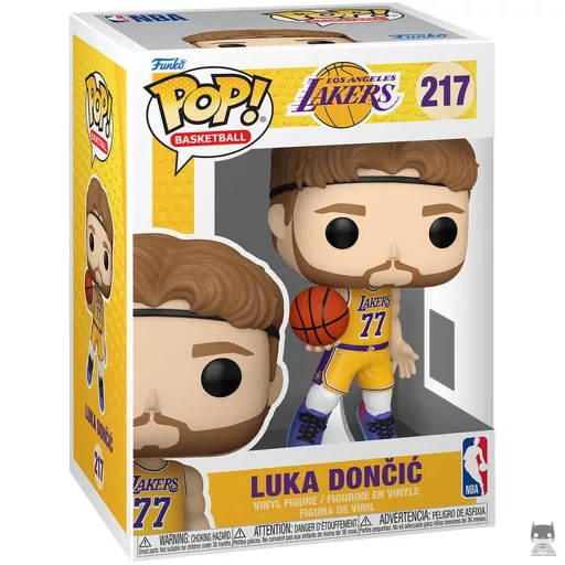 Figura Funko Pop! Luka Dončić (Camiseta dorada de los Lakers) (Luka Doncic)
