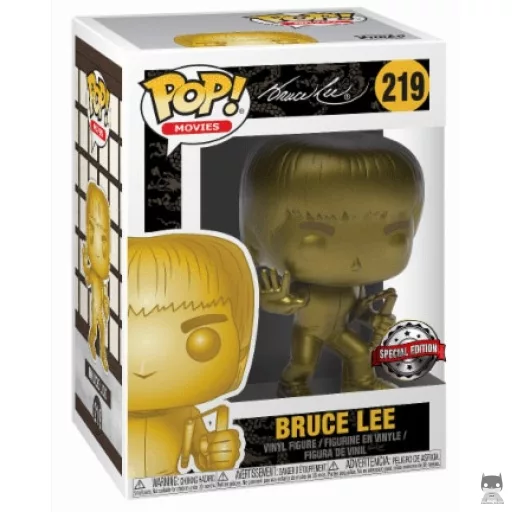 Figura Funko Pop! Bruce Lee (Dorado) (BAIT)