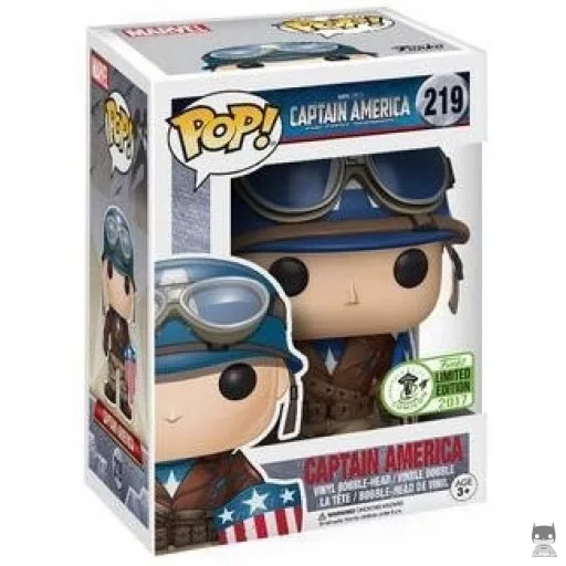 Figura Funko Pop! Capitán América (Segunda Guerra Mundial) (Capitán América: Civil War)