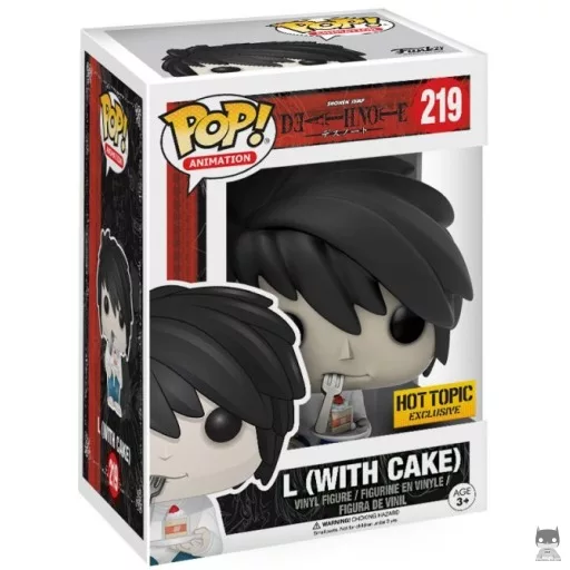 Figura Funko Pop! L con Cake (Death Note)