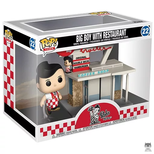 Figura Funko Pop! Big Boy con restaurante (Ad Icons)