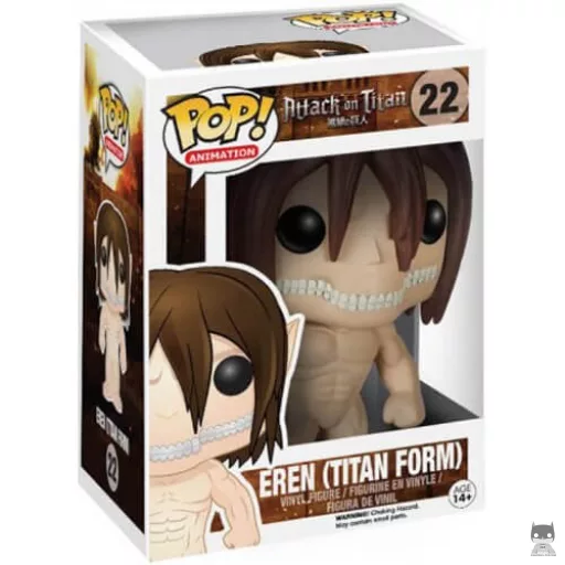 Figura Funko Pop! Eren (Forma de titán) (Ataque a los titanes (SNK))