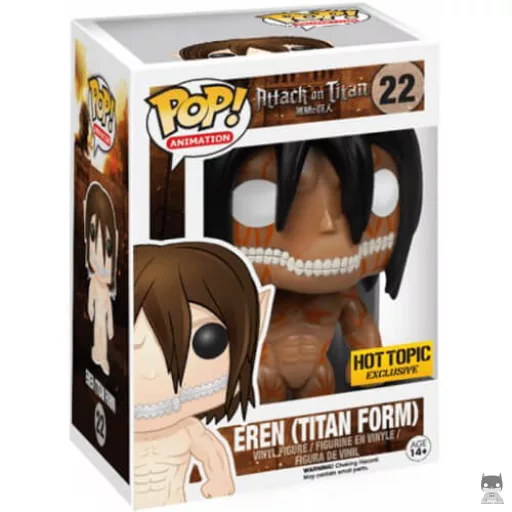 Figura Funko Pop! Eren (Forma de titán) (Ataque a los titanes (SNK))