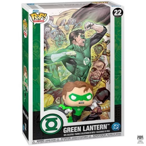 Figura Funko Pop! Linterna Verde - Portada de cómic (Linterna Verde)