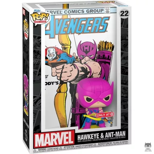 Figura Funko Pop! Ojo de Halcón & Ant-Man (Marvel Comics)