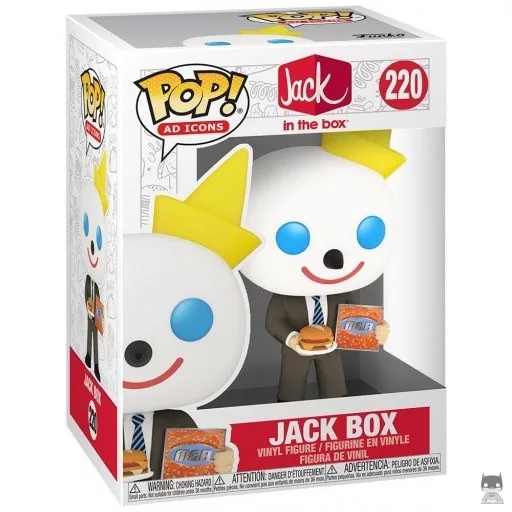 Figura Funko Pop! Jack Box (Hamburguesa) (Ad Icons)